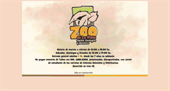 Desktop Screenshot of jardinzoologico.laplata.gov.ar