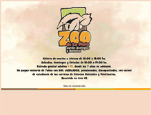 Tablet Screenshot of jardinzoologico.laplata.gov.ar