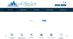 Desktop Screenshot of co.laplata.co.us